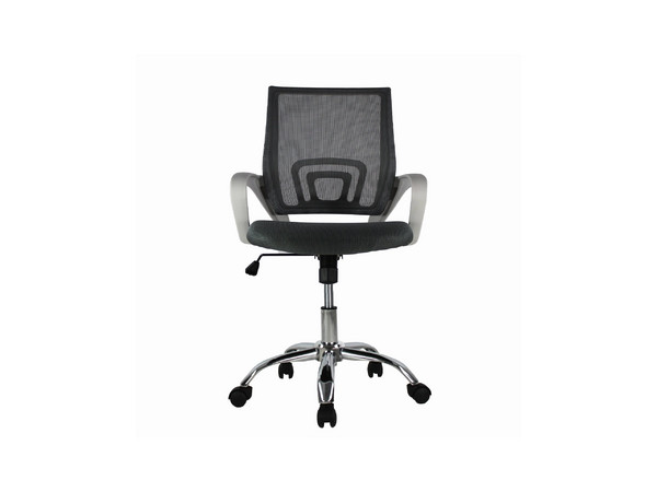 Silla Ejecutiva Mundo In 107, Reposabrazos, Respaldo de Tela Tipo Mesh. Color Gris.