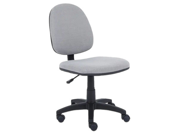 Silla para oficina Básica NEXTEP, Tela Gris, Altura Ajustable, Base Giratoria, Acolchonada, Soporta hasta 120 kg.