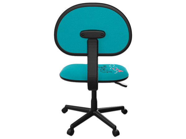 Silla para oficina Infantil Xtech Disney Minnie Mouse, Altura Ajustable, Asiento acolchonado, Soporta hasta 79Kg, Color Aguamarina.
