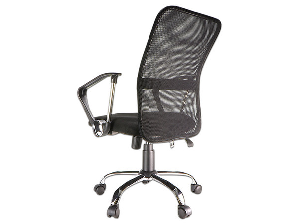 Silla ejecutiva para Oficina Xtech XTF-MC117, con descansa brazos, Color Negro.