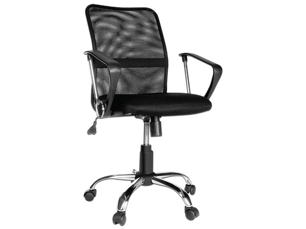 Silla ejecutiva para Oficina Xtech XTF-MC117, con descansa brazos, Color Negro.