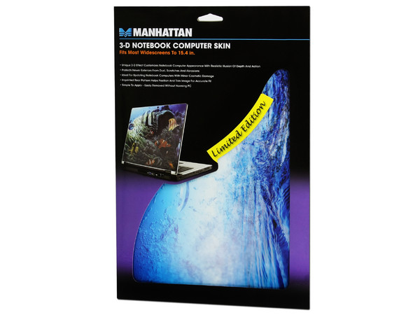Skin Agua 3D Manhattan para Laptops Widescreen de hasta 15.4