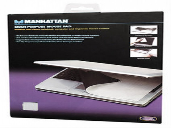 Mousepad 3 en 1 Microfibra Gris