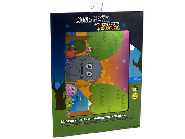 Monzterz Kit Skin para Laptop y Mousepad