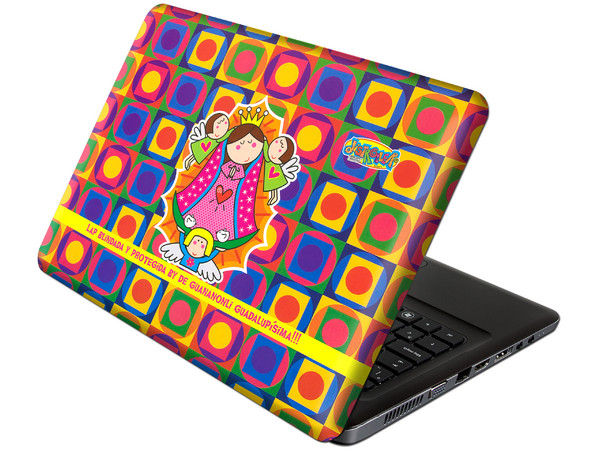 Skin TechZone Virgencita para Laptop Widescreen de 10.2