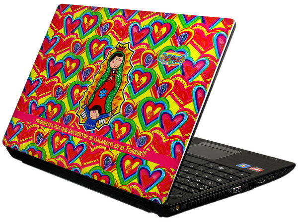 Skin TechZone Virgencita para Laptop Widescreen de 10.2