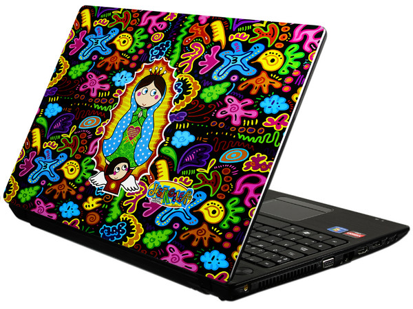 Skin TechZone Virgencita para Laptop Widescreen de 10.2