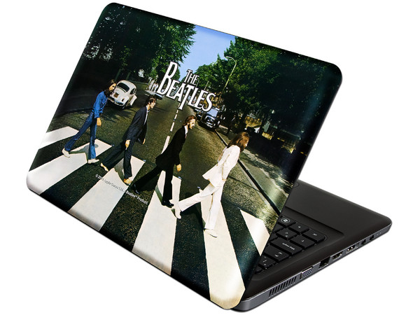 Skin TechZone The Beatles para Laptop Widescreen de 10.2