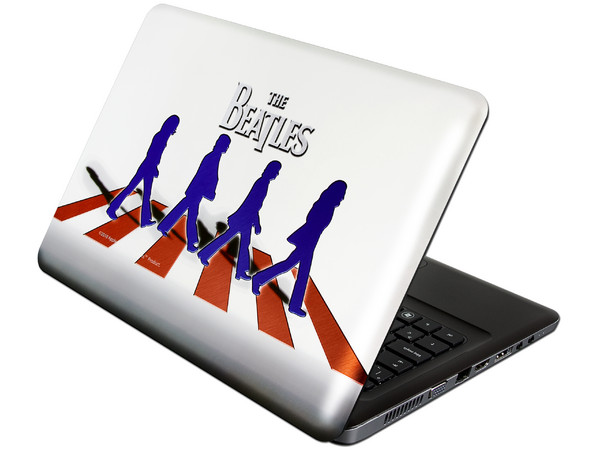Skin TechZone The Beatles para Laptop Widescreen de 10.2