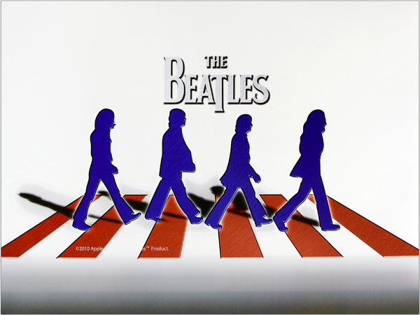 Skin TechZone The Beatles para Laptop Widescreen de 10.2