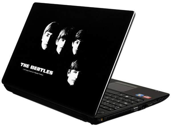 Skin TechZone The Beatles para Laptop Widescreen de 10.2