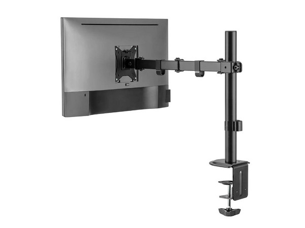 Soporte articulado Para Monitor Acteck Enforce Zone SM450, 100x100mm, soporta hasta 9kg. Color Negro.