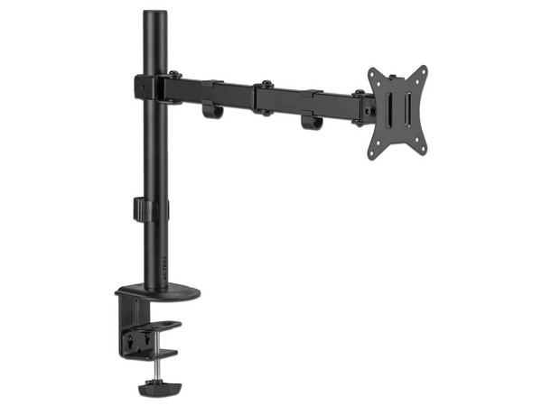 Soporte articulado Para Monitor Acteck Enforce Zone SM450, 100x100mm, soporta hasta 9kg. Color Negro.