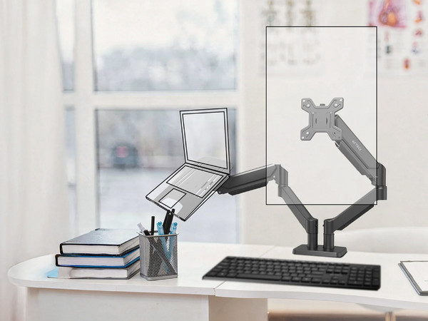 Soporte para Monitor Acteck Enforce Motion SM729, Soporta Monitores de hasta 32