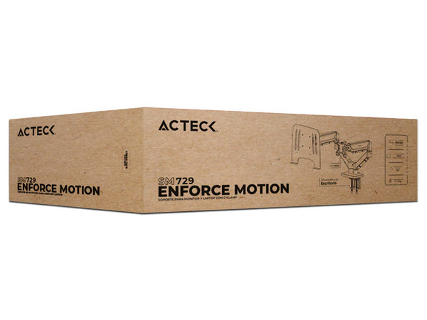 Soporte para Monitor Acteck Enforce Motion SM729, Soporta Monitores de hasta 32