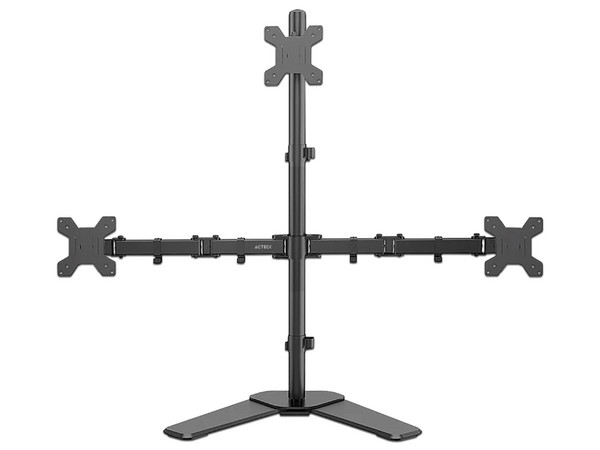 Soportes Acteck Enforce Zone-B SM530 para 3 Monitores, De 13