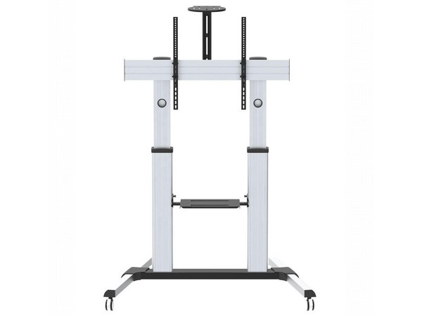 Soporte de Piso Móvil BRobotix 6008102, Soporta Pantallas de Hasta 100