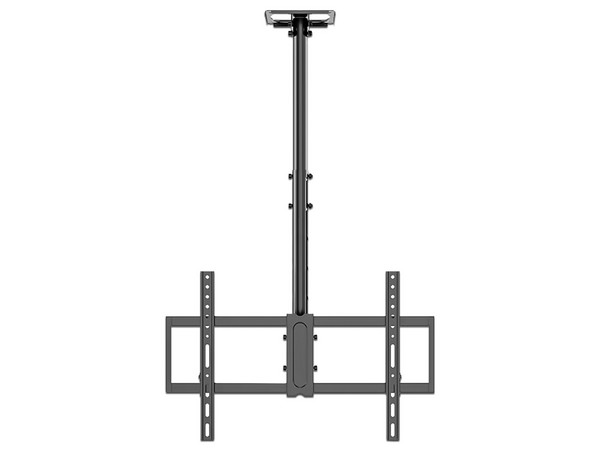 Soporte de techo para pantalla, ángulo ajustable, soporta 32 a 75 pulgadas
