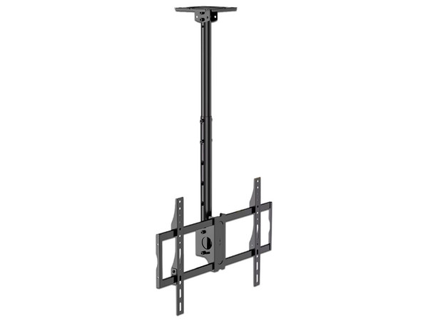 Soporte de techo para pantalla, ángulo ajustable, soporta 32 a 75 pulgadas