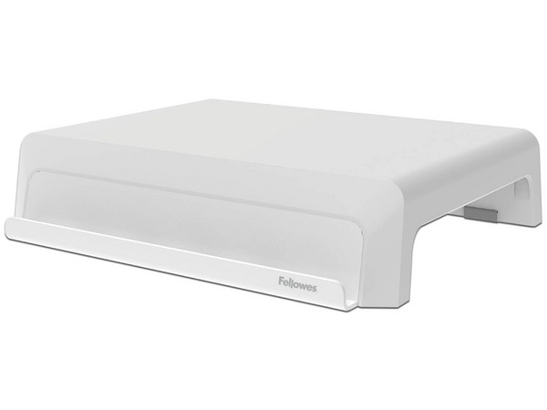 Soporte para Monitor Fellowes Breyta, Ajuste de Altura, Color Blanco.
