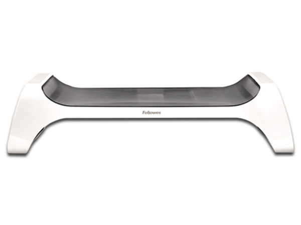 Base para monitor Fellowes I-Spire Series, hasta 11kg. Color Gris/Blanco.