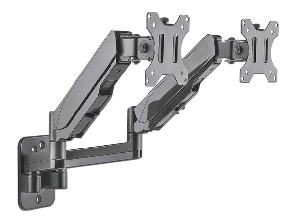 Soporte de Pared Manhattan para Dos Monitores, hasta 32