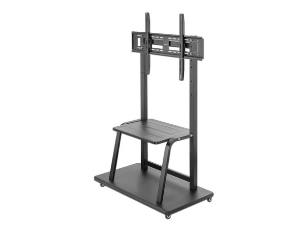 Soporte Móvil Para TV Manhattan 462334, Ultra Resistencia, con Ruedas, Hasta 100