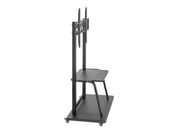 Soporte Móvil Para TV Manhattan 462334, Ultra Resistencia, con Ruedas, Hasta 100