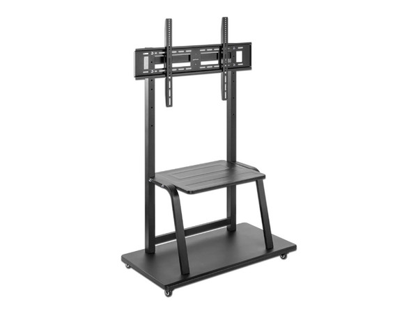 Soporte Móvil Para TV Manhattan 462334, Ultra Resistencia, con Ruedas, Hasta 100