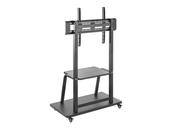 Soporte Móvil Para TV Manhattan 462334, Ultra Resistencia, con Ruedas, Hasta 100