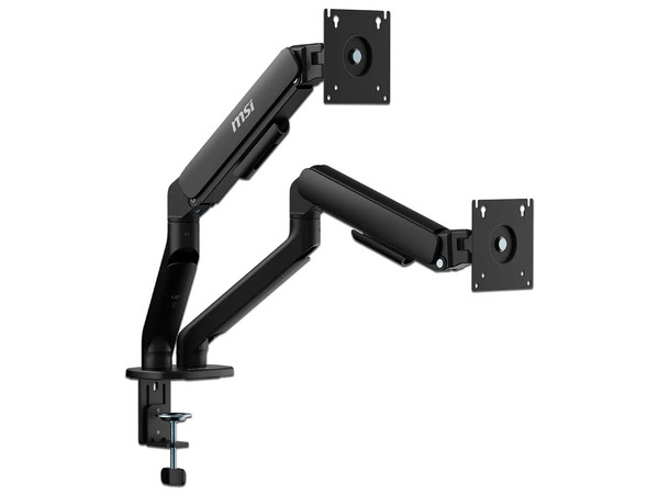 Soporte Para 2 Monitores MSI MAG MT101DG, Doble Brazo Articulado, De 17