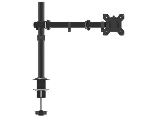 Brazo Para Monitor Naceb NA-0210, soporte para una pantalla. Color Negro.