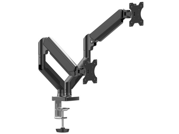 Brazo Articulador Naceb NA-0214 para doble soporte. Color Negro.