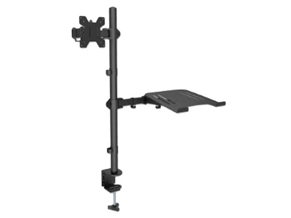 Soporte para Monitor y Laptop TCE LMG25NB, Carga Máxima 8Kg, Soporta Monitores de 13