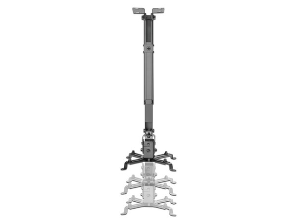 Soporte de Acero Ovaltech OVPR-650MM para proyecto de pared. Color Negro