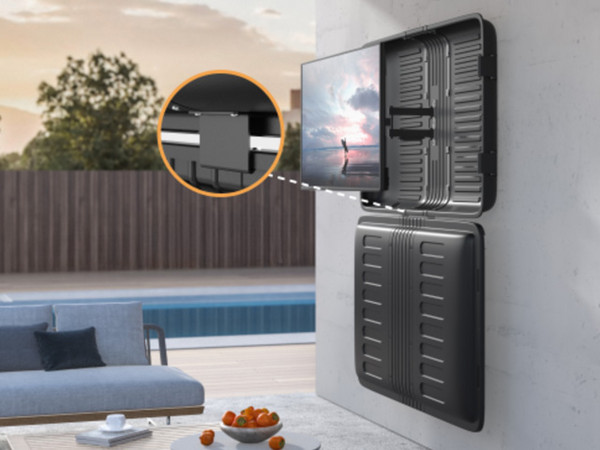 Soporte de pared para exterior fijo Ovaltech OVTVE-3255 para TV y monitores de 32
