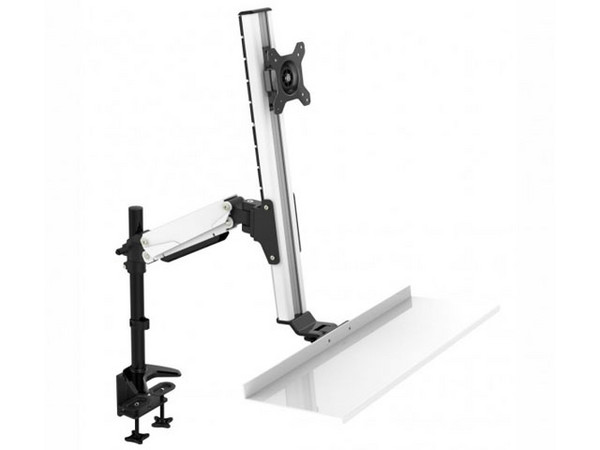 Soporte Redleaf SWS-1332 Work Station para Monitor y Teclado, Compatible con Pantallas de 13