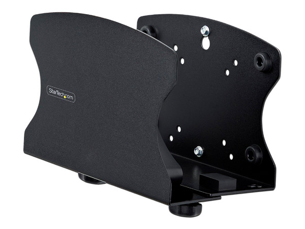 Soporte de Pared StarTech para Computadora de Escritorio, Soporta hasta 18kg, Ajuste de 50 a 200mm de ancho. Color Negro.