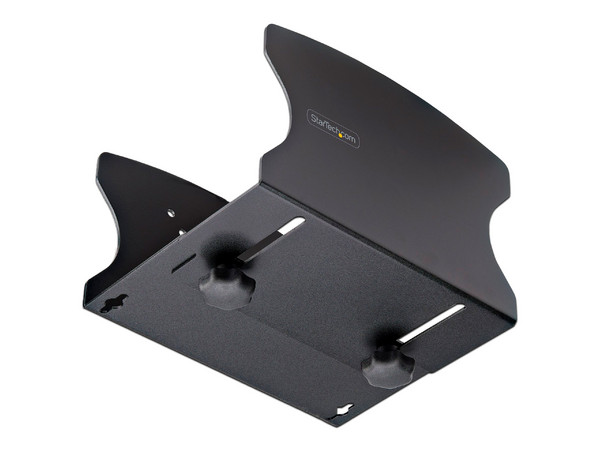 Soporte de Pared StarTech para Computadora de Escritorio, Soporta hasta 18kg, Ajuste de 50 a 200mm de ancho. Color Negro.
