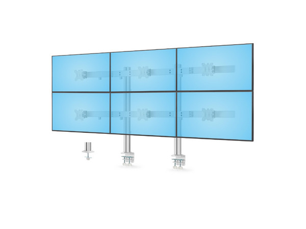 Soporte de Escritorio StarTech 6-MONITOR-ARM-A Para 6 Monitores de 32