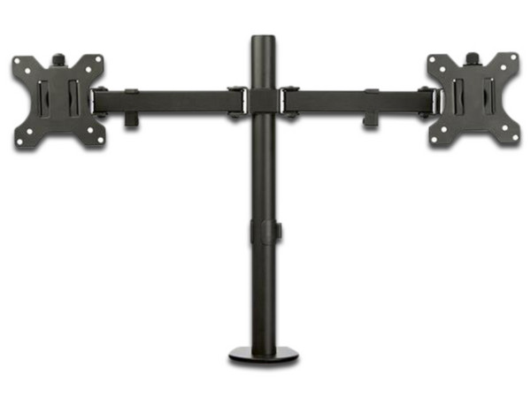 Base de Escritorio para 2 Monitores Articulada, para pantallas de hasta 32