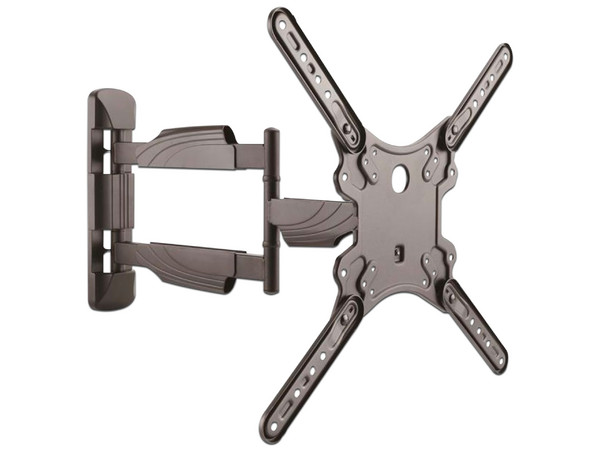 Soporte StarTech de Pared para Televisor o Monitor de 32 a 55 Pulgadas en Acero, Totalmente Articulado