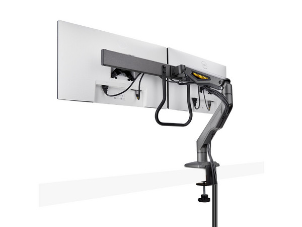 Soporte para Monitor Startech H2M1AS2 para 2 Monitores, Soporta Monitores de hasta 27