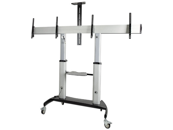 Carrito de Soporte para 2 Monitores de 37
