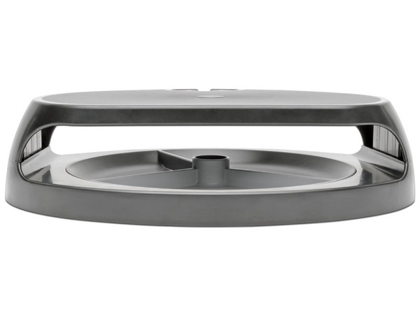 Base de soporte para monitor Tripplite con bandeja rotativa 360° para accesorios.