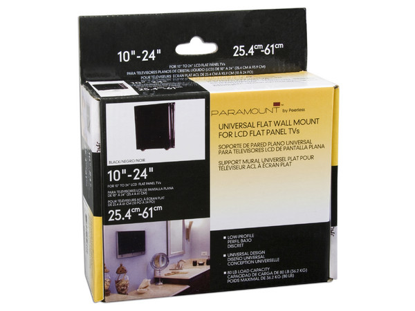Paramount  Soporte de Pared para TV LCD de Pantalla Plana de 10
