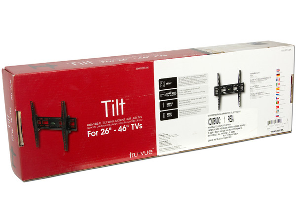Soporte Universal  con Inclinación Tru Vue para TV de Pantalla Plana de 26