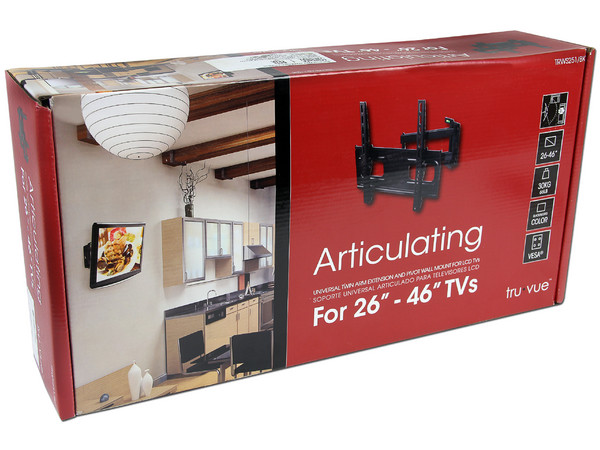 Soporte Articulado Universal Tru Vue para TV de Pantalla Plana de 26