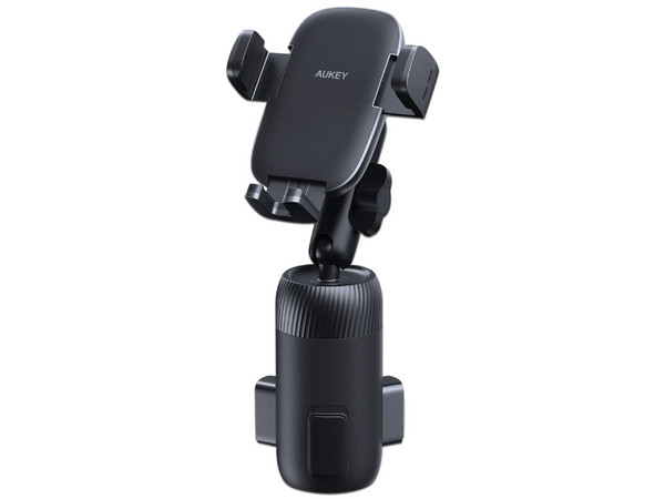 Soporte universal AUKEY HD-C75 para smartphone y automóvil ajustable. Color Negro.