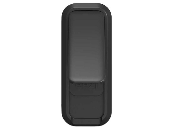Soporte universal EEZL EZ-UV001BK para smartphone incluye adhesivo para instalación. Color Negro.